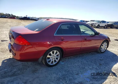 2006 Honda Accord Ex из США, поврежденный, VIN 1HGCM66596A031064